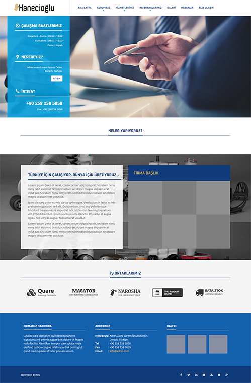 Kurumsal Firma Yazılımı V6