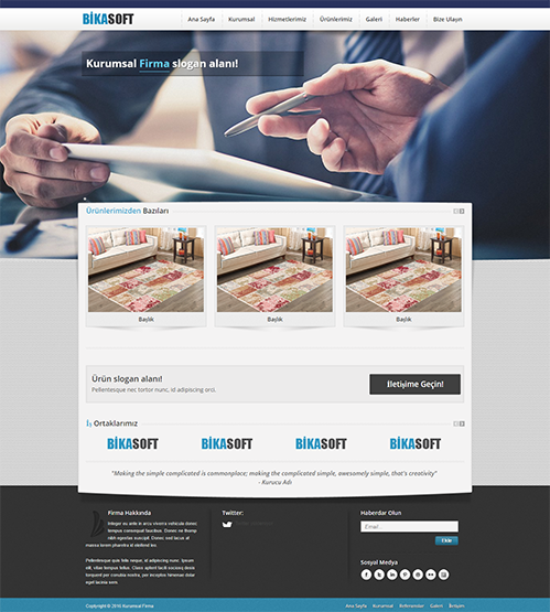 Kurumsal Firma Yazılımı V7