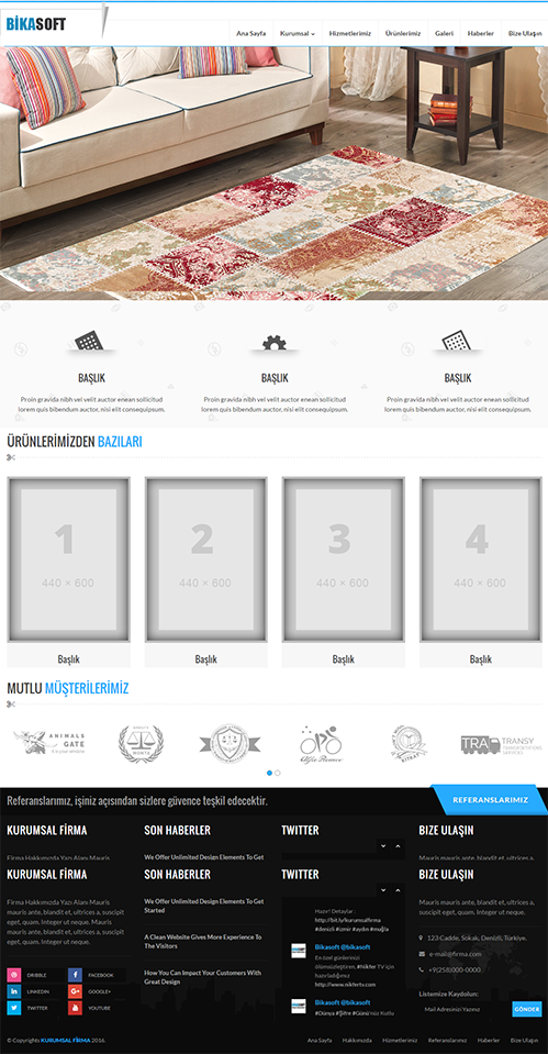 Kurumsal Firma Yazılımı V8